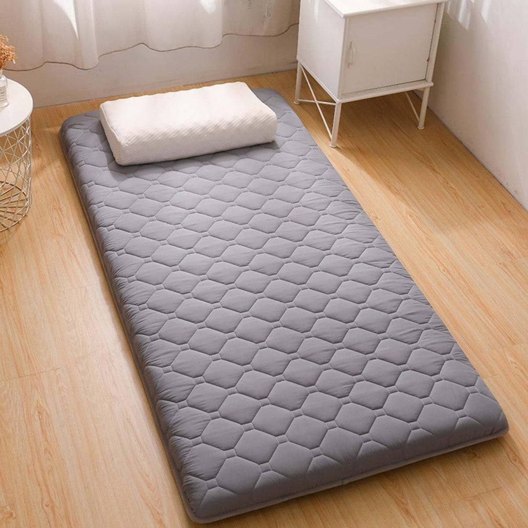 Japanische futonmatratze weiche tatami-bodenmatte fuer erwachsene tragbares faltbares kissen fuer camping und auto gaestebettmatratze fuer schlafsaal 80 x 190 cm g